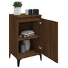 Stella Homewares Bedside Cabinets 2 pcs Brown Oak 40x35x70 cm Engineered Wood