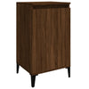 Stella Homewares Bedside Cabinets 2 pcs Brown Oak 40x35x70 cm Engineered Wood