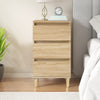 Stella Homewares Bedside Cabinet Sonoma Oak 40x35x70 cm Engineered Wood