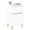 Stella Homewares Bedside Cabinets 2 pcs White 40x35x70 cm