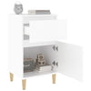 Stella Homewares Bedside Cabinets 2 pcs White 40x35x70 cm