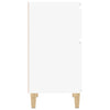 Stella Homewares Bedside Cabinets 2 pcs White 40x35x70 cm