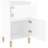 Stella Homewares Bedside Cabinets 2 pcs White 40x35x70 cm