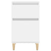 Stella Homewares Bedside Cabinets 2 pcs High Gloss White 40x35x70 cm