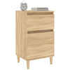 Stella Homewares Bedside Cabinets 2 pcs Sonoma Oak 40x35x70 cm