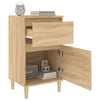 Stella Homewares Bedside Cabinets 2 pcs Sonoma Oak 40x35x70 cm