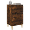 Stella Homewares Bedside Cabinets 2 pcs Smoked Oak 40x35x70 cm