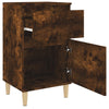 Stella Homewares Bedside Cabinets 2 pcs Smoked Oak 40x35x70 cm