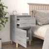 Stella Homewares Bedside Cabinets 2 pcs Grey Sonoma 40x35x70 cm