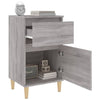 Stella Homewares Bedside Cabinets 2 pcs Grey Sonoma 40x35x70 cm