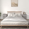Stella Homewares Bedside Cabinets 2 pcs Grey Sonoma 40x35x70 cm