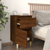 Stella Homewares Bedside Cabinets 2 pcs Brown Oak 40x35x70 cm