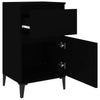 Stella Homewares Bedside Cabinet Black 40x35x70 cm