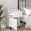 Stella Homewares Bedside Cabinets 2 pcs High Gloss White 40x35x70 cm