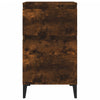 Stella Homewares Bedside Cabinets 2 pcs Smoked Oak 40x35x70 cm