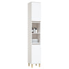 Stella Homewares Bathroom Cabinet White 30x30x190 cm Engineered Wood