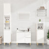 Stella Homewares Bathroom Cabinet White 30x30x190 cm Engineered Wood