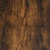 Stella Homewares Bathroom Cabinet Smoked Oak 30x30x190 cm Engineered Wood