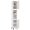 Stella Homewares Bathroom Cabinet White 30x30x190 cm Engineered Wood
