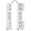 Stella Homewares Bathroom Cabinet White 30x30x190 cm Engineered Wood