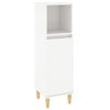 Stella Homewares Bathroom Cabinet White 30x30x100 cm Engineered Wood