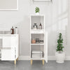 Stella Homewares Bathroom Cabinet High Gloss White 30x30x100 cm Engineered Wood