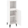 Stella Homewares Bathroom Cabinet White 30x30x100 cm Engineered Wood