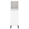 Stella Homewares Bathroom Cabinet White 30x30x100 cm Engineered Wood
