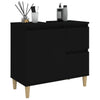 Stella Homewares Bathroom Cabinet Black 65x33x60 cm Engineered Wood