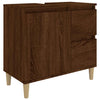 Stella Homewares Bathroom Cabinet Brown Oak 65x33x60 cm Engineered Wood