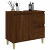 Stella Homewares Bathroom Cabinet Brown Oak 65x33x60 cm Engineered Wood