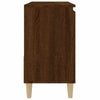 Stella Homewares Bathroom Cabinet Brown Oak 65x33x60 cm Engineered Wood