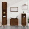 Stella Homewares Bathroom Cabinet Brown Oak 65x33x60 cm Engineered Wood