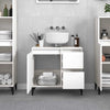 Stella Homewares Bathroom Cabinet White 65x33x60 cm Engineered Wood