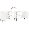 Stella Homewares Bathroom Cabinet White 65x33x60 cm Engineered Wood