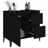 Stella Homewares Bathroom Cabinet Black 65x33x60 cm Engineered Wood