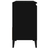 Stella Homewares Bathroom Cabinet Black 65x33x60 cm Engineered Wood