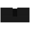 Stella Homewares Bathroom Cabinet Black 65x33x60 cm Engineered Wood