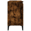Stella Homewares Bathroom Cabinet Smoked Oak 65x33x60 cm Engineered Wood