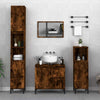Stella Homewares Bathroom Cabinet Smoked Oak 65x33x60 cm Engineered Wood
