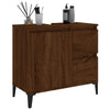 Stella Homewares Bathroom Cabinet Brown Oak 65x33x60 cm Engineered Wood