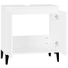 Stella Homewares Sink Cabinet White 58x33x60 cm Engineered Wood