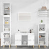 Stella Homewares Sink Cabinet White 80x33x60 cm Engineered Wood