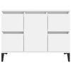 Stella Homewares Sink Cabinet White 80x33x60 cm Engineered Wood