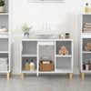 Stella Homewares Sink Cabinet White 80x33x60 cm Engineered Wood