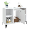 Stella Homewares Sink Cabinet White 80x33x60 cm Engineered Wood