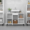 Stella Homewares Sink Cabinet High Gloss White 80x33x60 cm Engineered Wood