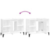 Stella Homewares Sink Cabinet High Gloss White 80x33x60 cm Engineered Wood