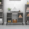 Stella Homewares Sink Cabinet Grey Sonoma 80x33x60 cm Engineered Wood