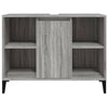 Stella Homewares Sink Cabinet Grey Sonoma 80x33x60 cm Engineered Wood